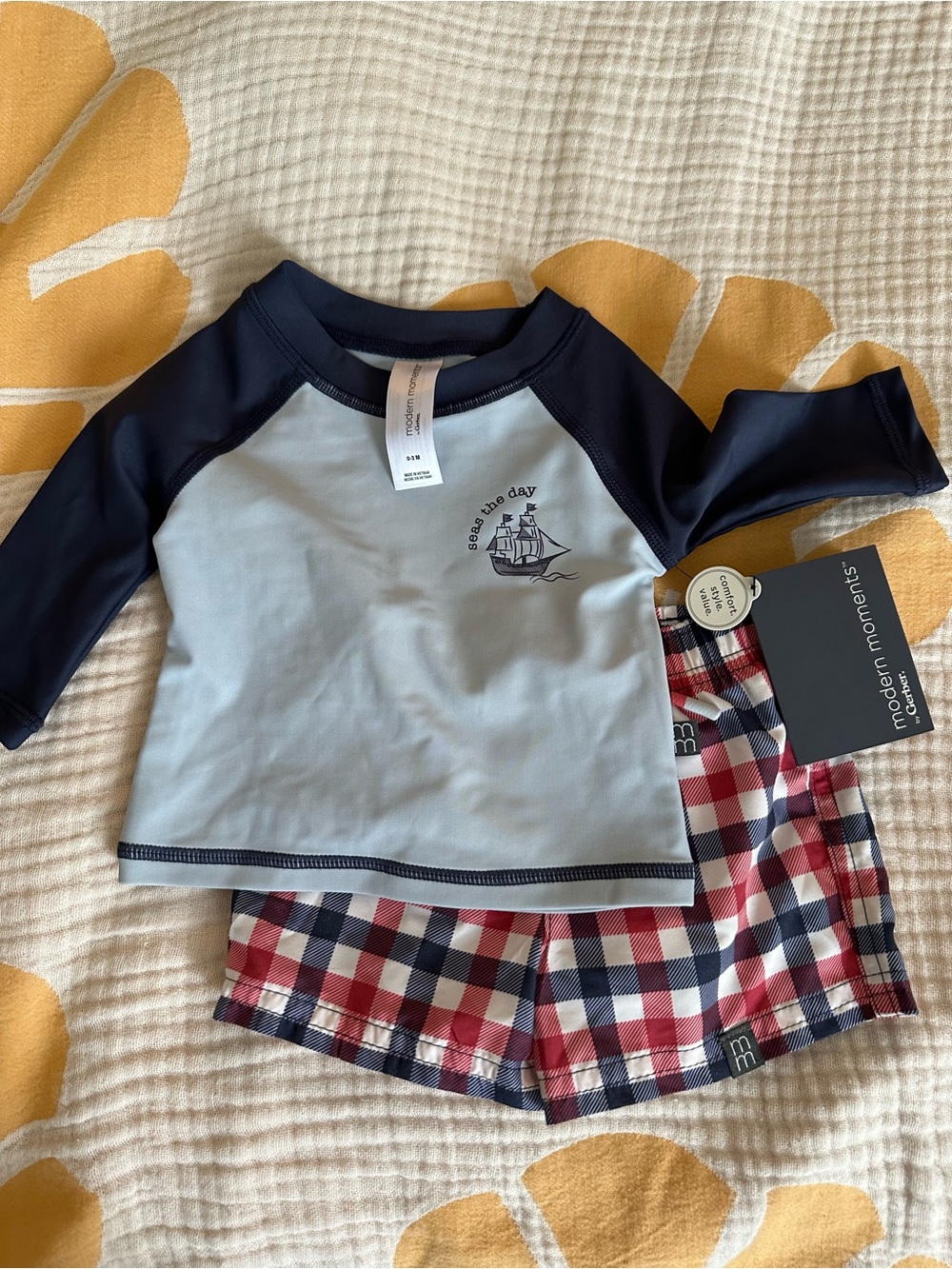 Modern Moments “Seas the Day” Swim Set